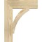Ekena Millwork Thorton Block Rough Sawn Bracket, Douglas Fir, 4"W x 16"D x 20"H BKT04X16X20THR05RDF - alternate 2